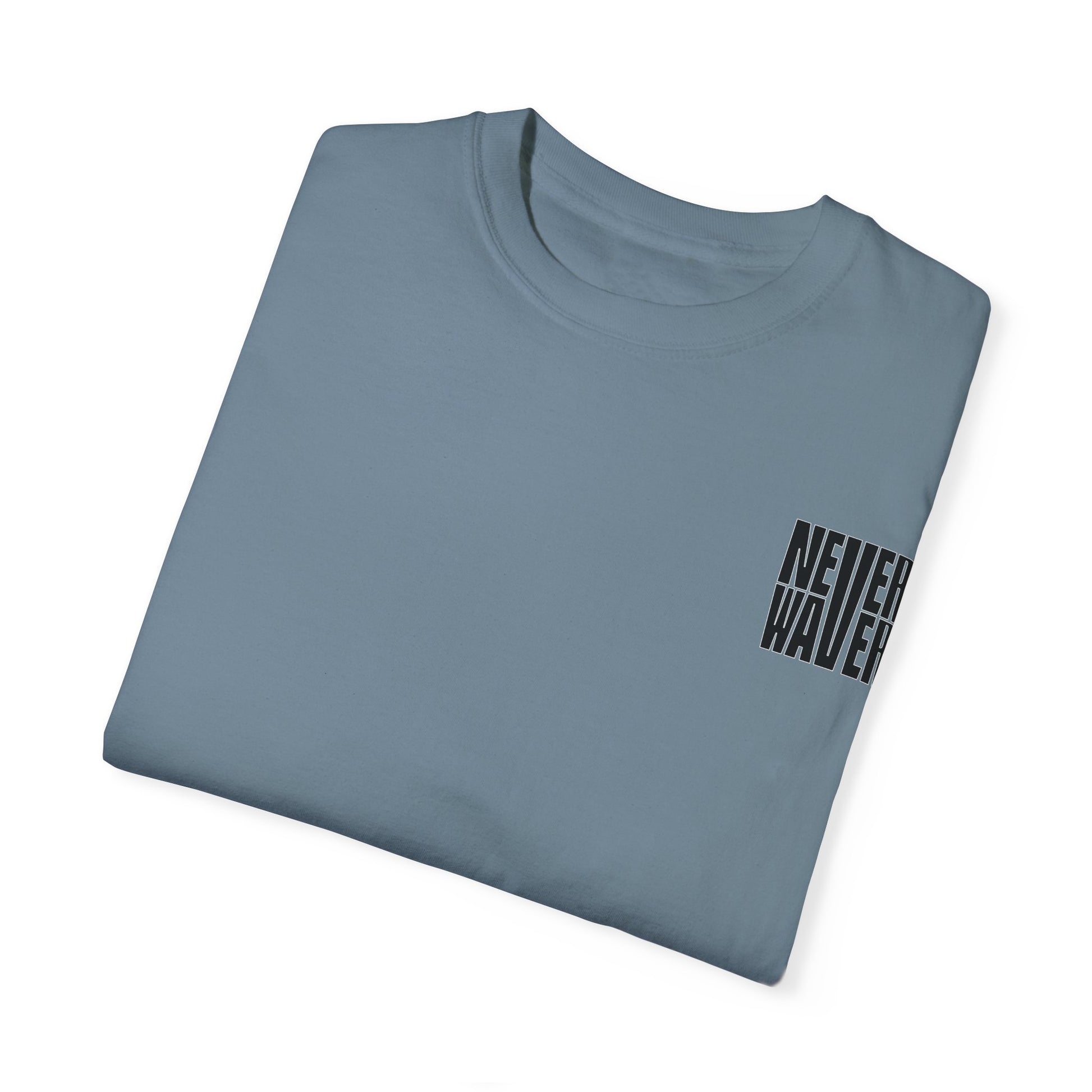 Unisex Garment-Dyed T-Shirt - 'Never Waver Mamacita Needs a Margarita' Design - Never Waver