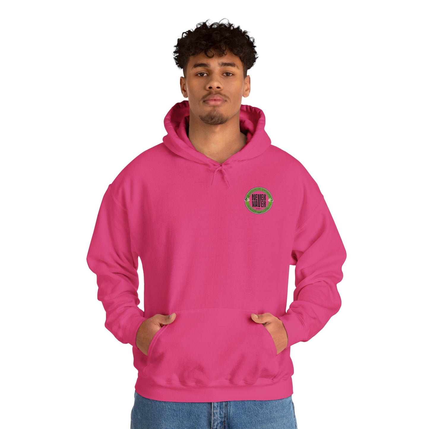 Unisex Heavy Blend™ Hooded Sweatshirt - 'Never Waver Hangovers Are Temporary Drunk Stories Are Forever - Never Waver