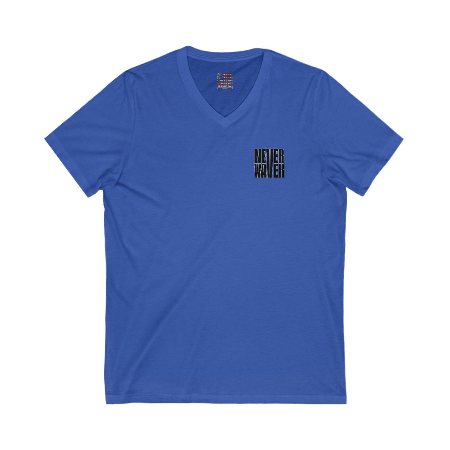 Unisex V-Neck Tee - Never Waver Tequila, Tacos, & Friends T-Shirt - Never Waver