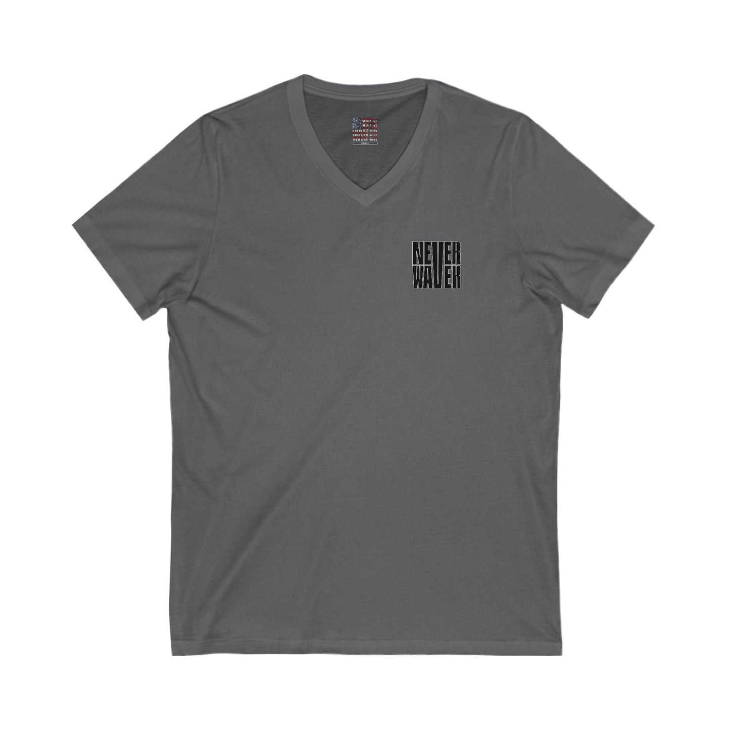 Unisex V-Neck Tee - Never Waver Tequila, Tacos, & Friends T-Shirt - Never Waver