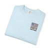 Never Waver Unisex Garment-Dyed T-Shirt - Patriotic Graphic Tee - Never Waver