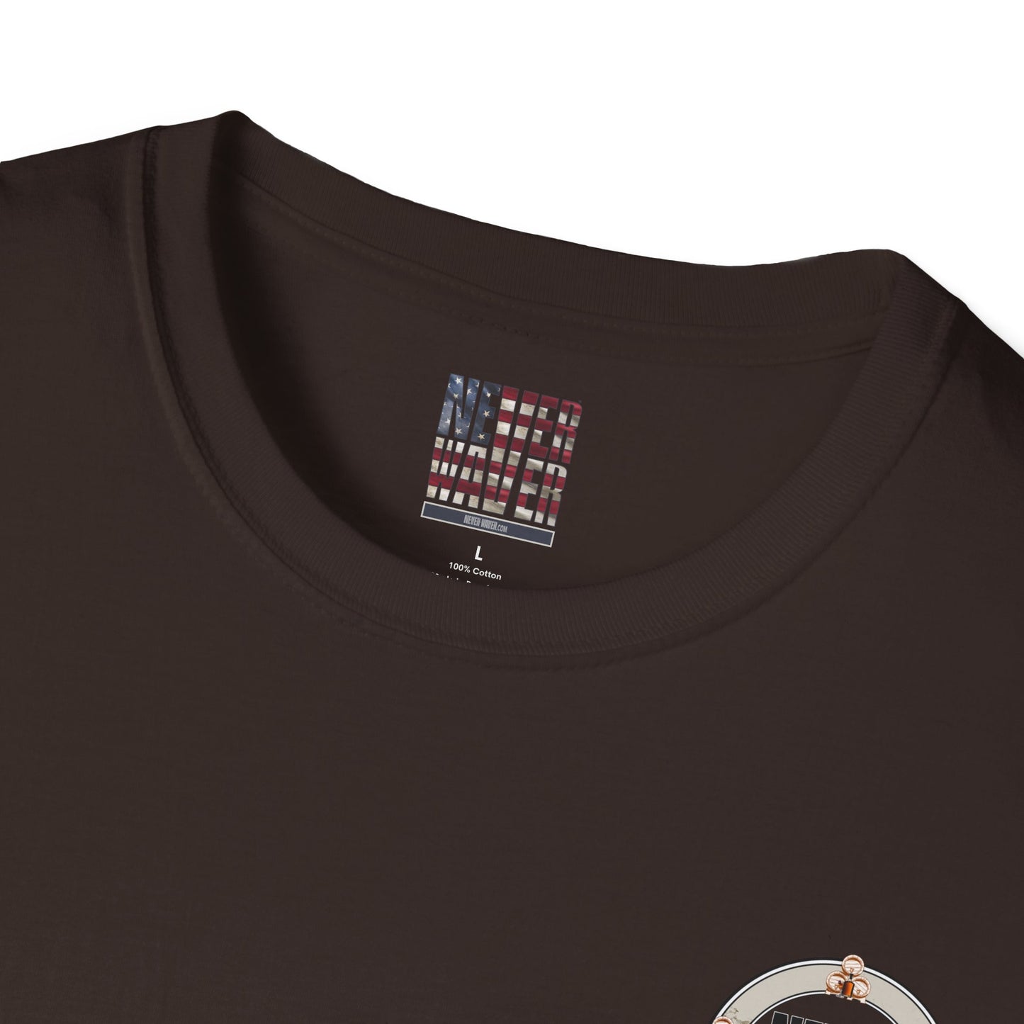 Never Waver Whisky Made Me Do It? Unisex Soft style T-Shirt - Never Waver