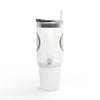 Never Waver Wine Made Me Do It Insulated Travel Mug, 40oz - Never Waver
