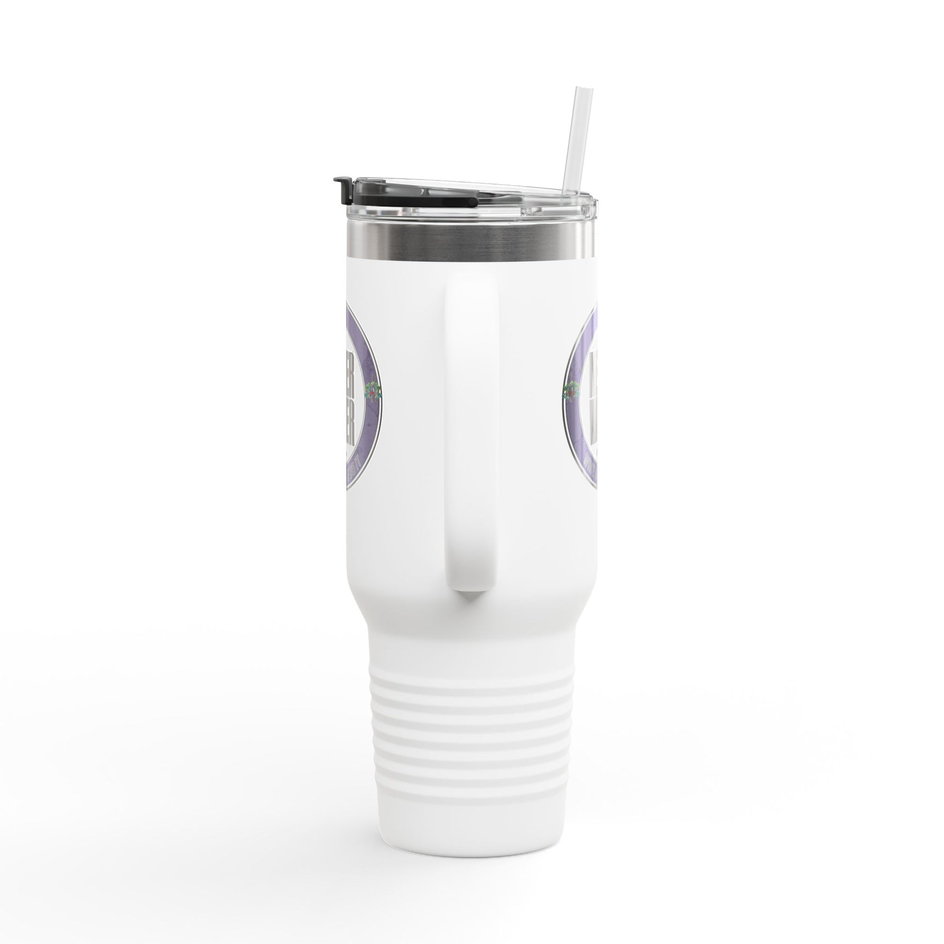 Never Waver Wine Made Me Do It Insulated Travel Mug, 40oz - Never Waver