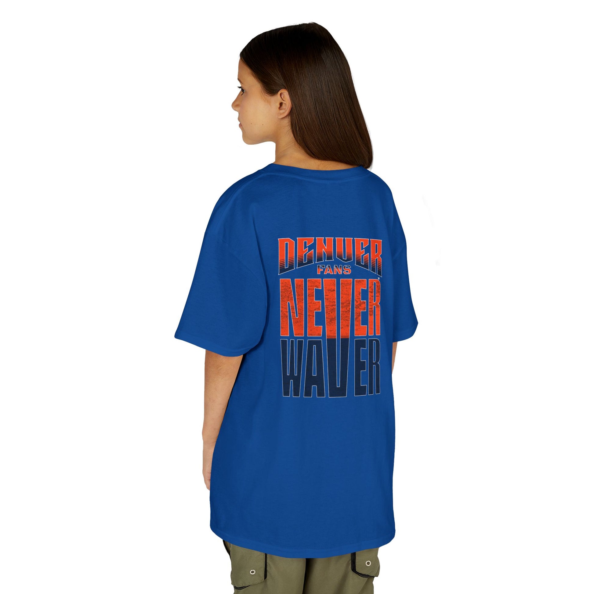 Denver Fans Never Waver Kids Heavy Cotton™ Tee - Never Waver