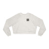 Never Waver Mamacita Needs a Margarita Women's Cropped Fleece Pullover - Never Waver