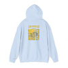 Los Angeles Fans Never Waver w Leopard Football Unisex Heavy Blend™ Hooded Sweatshirt - Cozy, Motivational Apparel for Everyday Wear