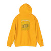 Los Angeles Fans Never Waver w Leopard Football Unisex Heavy Blend™ Hooded Sweatshirt - Cozy, Motivational Apparel for Everyday Wear
