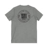 It's Fine , I'm Fine Never Waver Everything Is Fine V-Neck Tee for Moms - Patriotic Short Sleeve Shirt - Never Waver
