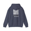 Never Waver” Jesus a bold, eye-catching design that reflects a steadfast faith and confidence in Christ. Hoodie - Unisex Heavy Blend™ Sweatshirt - Never Waver