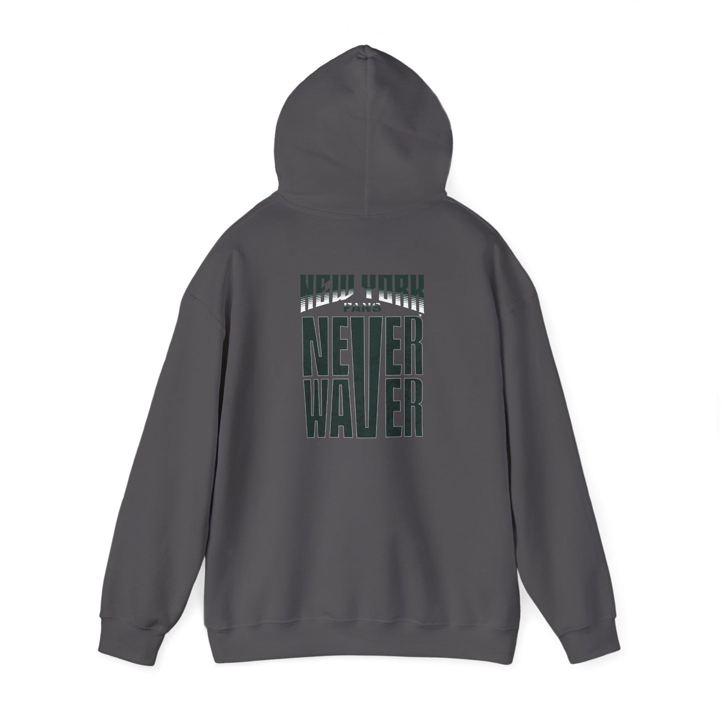New York Fans Never Waver Unisex Heavy Blend™ Hooded Sweatshirt - Comfort and Style for Everyday Wear - Never Waver