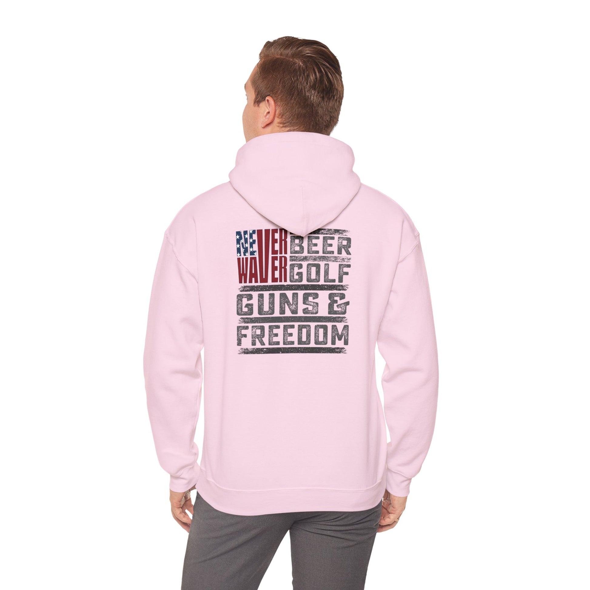 Never Waver Golf Hoodie - Unisex Heavy Blend™ Sweatshirt - Never Waver