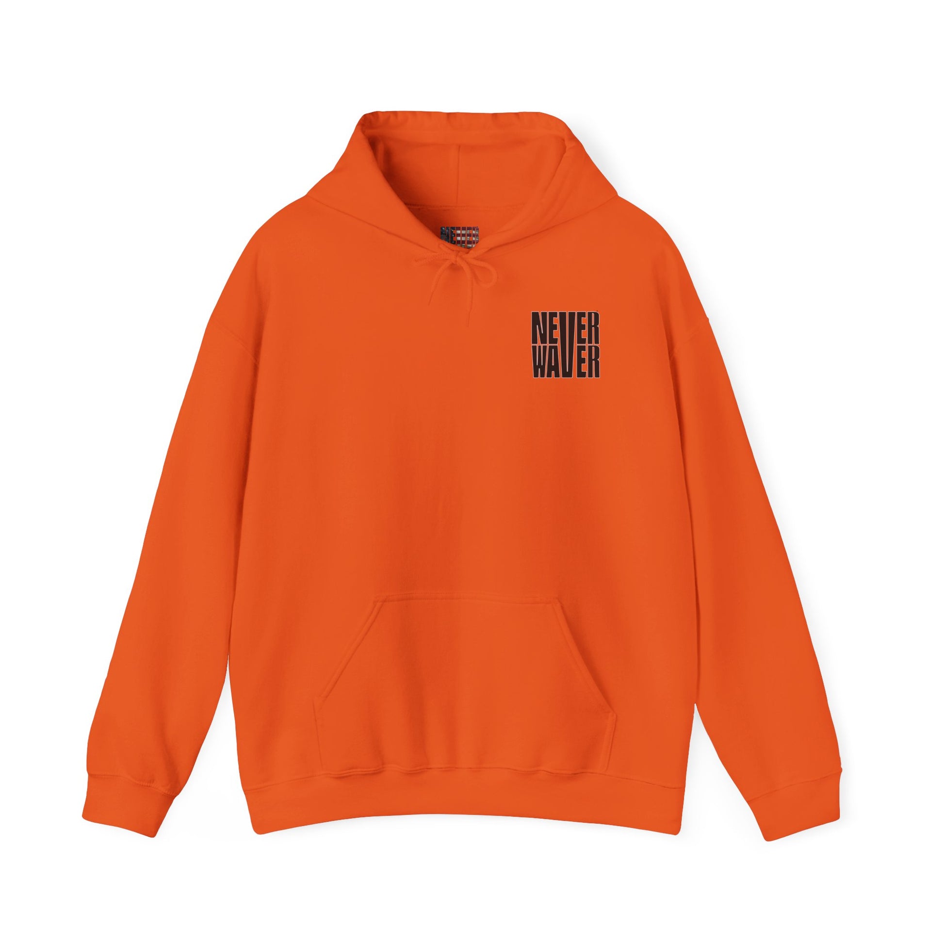 Unisex Heavy Blend™ Hooded Sweatshirt - "Never Waver I'll Bring The Sarcasm" Inspirational Hoodie - Never Waver