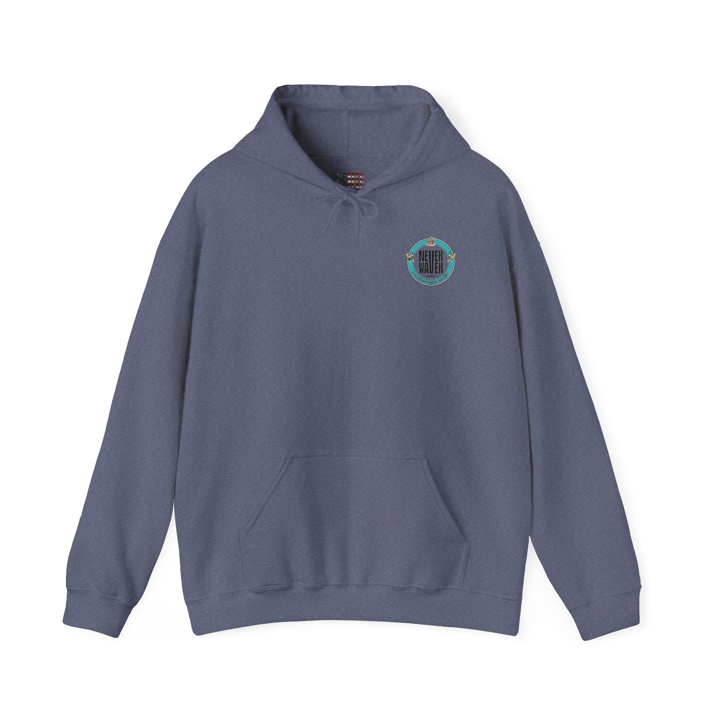Eco-Friendly Unisex Hoodie: "Never Waver Tiki Drinks Made Me Do It? " - Never Waver