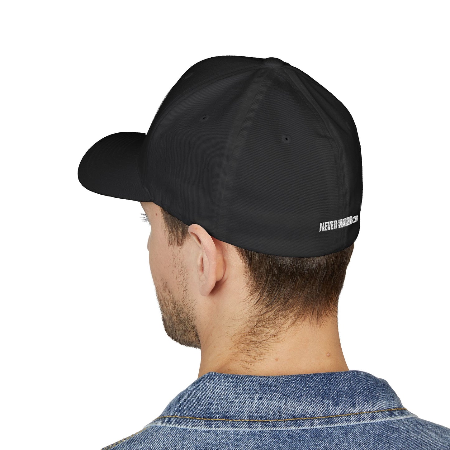 Never Water Structured Cap - Stylish Embroidered Baseball Hat