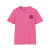 Never Waver Just A Mom Trying Not to Raise A&&holes Unisex Softstyle T-Shirt - Never Waver