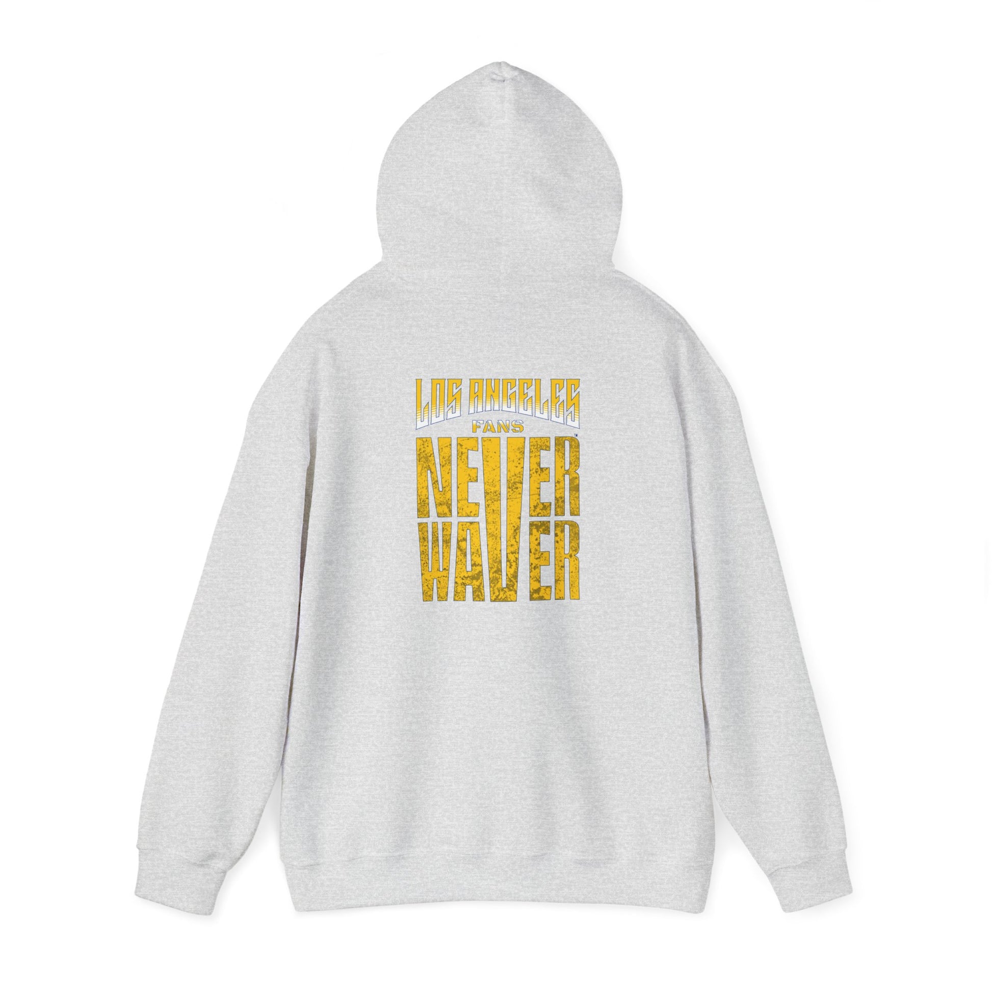 Unisex Heavy Blend™ Hooded Sweatshirt - "Los Angeles Fans Never Waver" Inspirational Hoodie - Never Waver