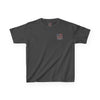 Patriotic Kids Heavy Cotton Tee - 'America Never Waver' USA Graphic Tee - Never Waver