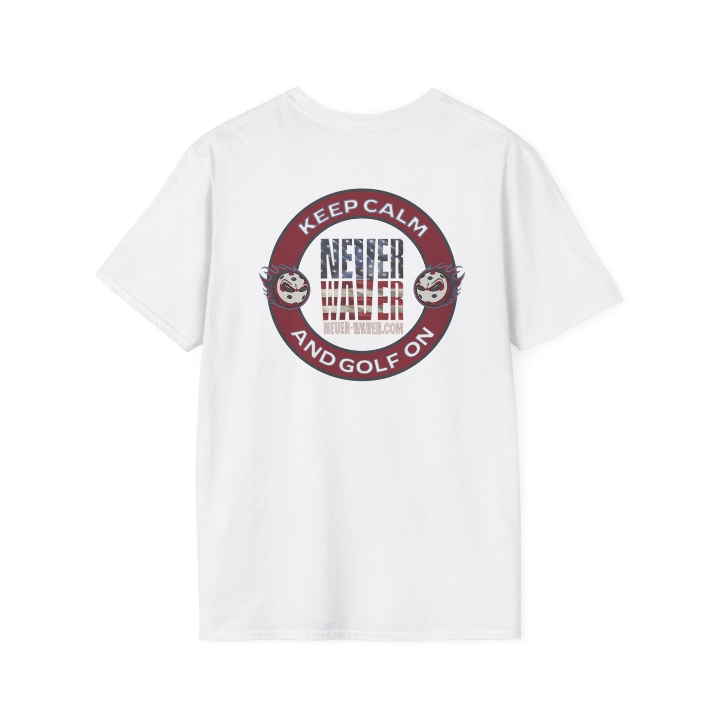 Never Waver Golf Unisex Soft style T-Shirt - Never Waver
