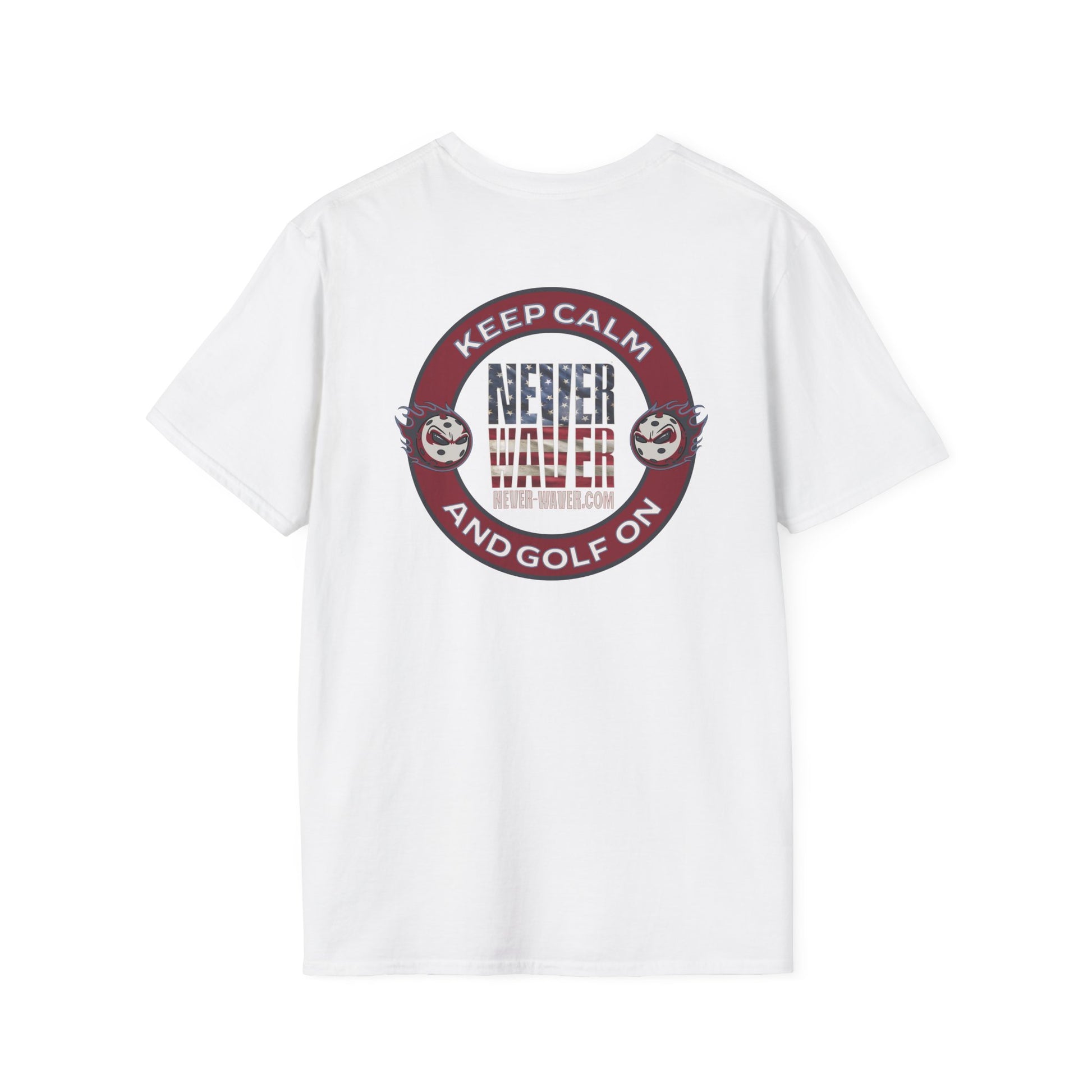 Never Waver Golf Unisex Soft style T-Shirt - Never Waver