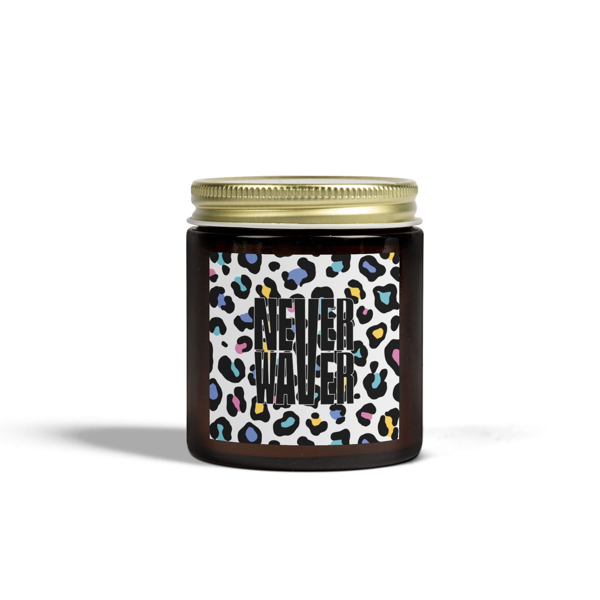 Never Waver Wild Vibes Scented Candles, Coconut Apricot Wax, Eco-Friendly Aromatherapy, Unique Home Decor, Gift for Her, Relaxation Gift - Never Waver