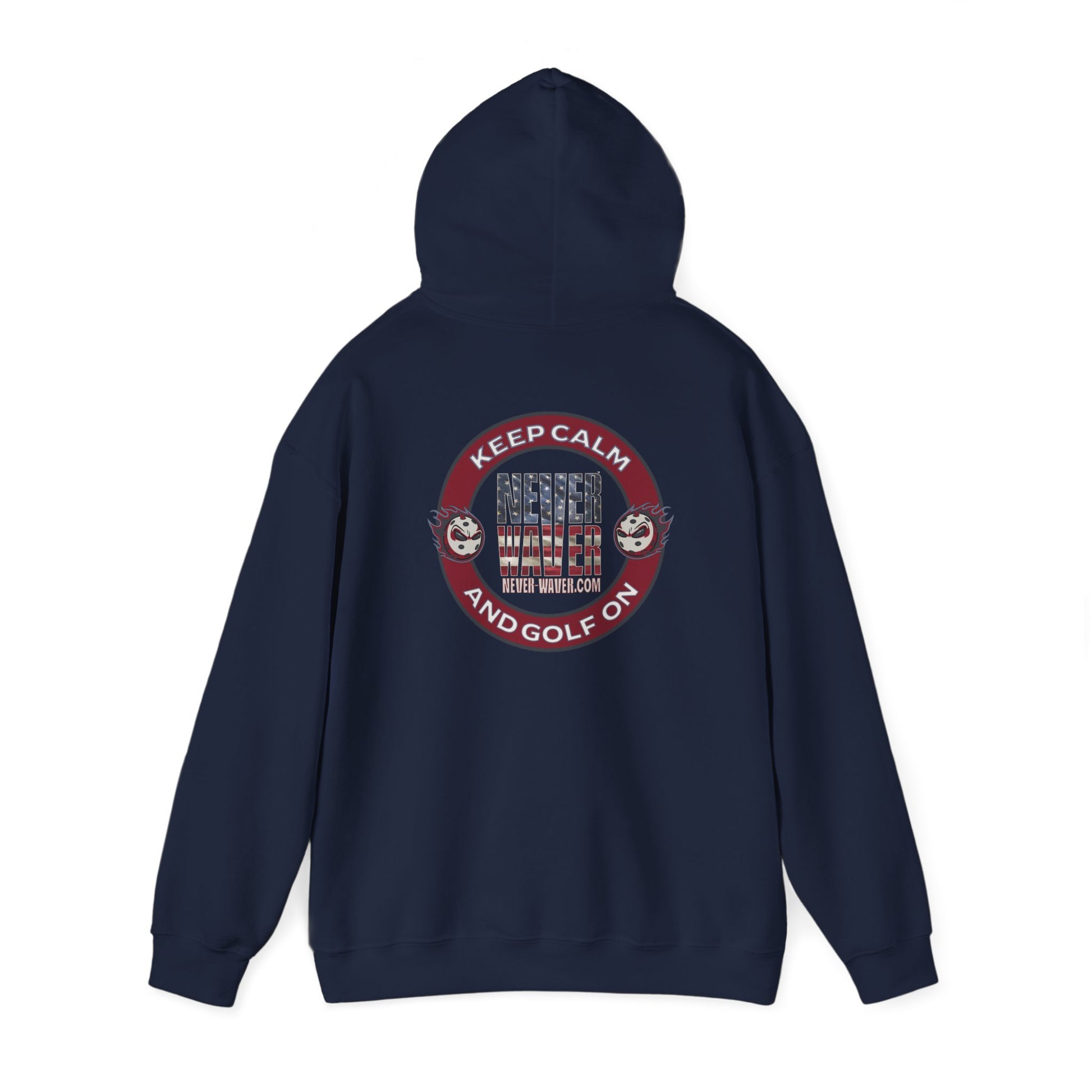 Never Waver Golf Hoodie - Unisex Heavy Blend™ Sweatshirt - Never Waver