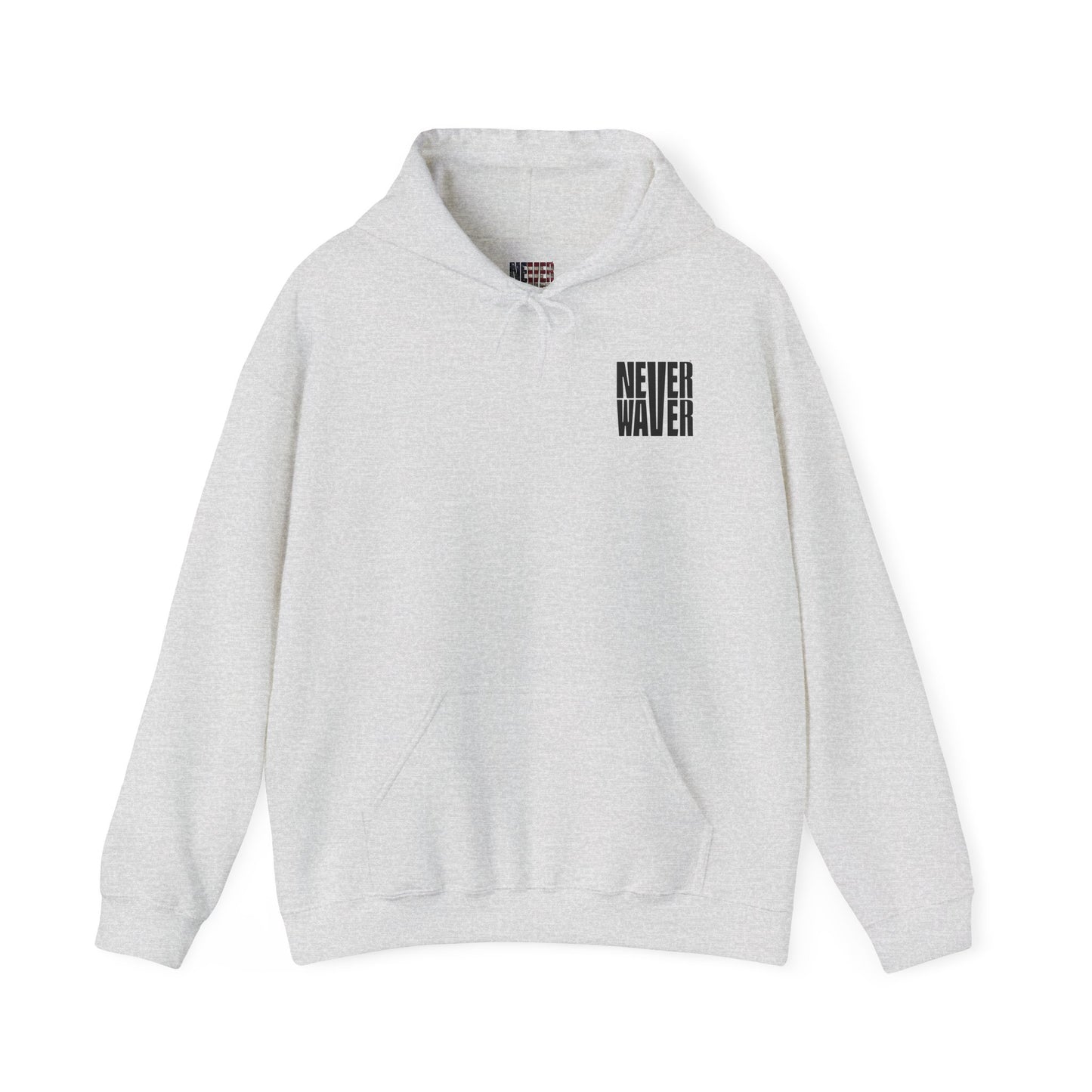 Never Waver Cancer Awareness Hoodie  Support the Ribbons