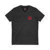 Unisex V-Neck Tee - Never Waver Inspirational Crew T-Shirt - Never Waver