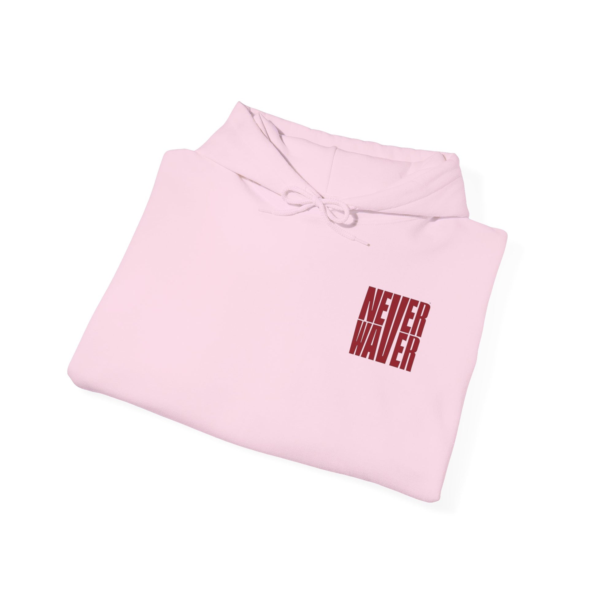 Unisex Heavy Blend™ Hoodie - 'Never Waver Just A Mom Trying Not to Raise A&&holes' - Never Waver