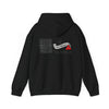 Unisex Heavy Blend™ Hooded Sweatshirt - "Never Waver I'll Bring The Trouble" Inspirational Hoodie - Never Waver