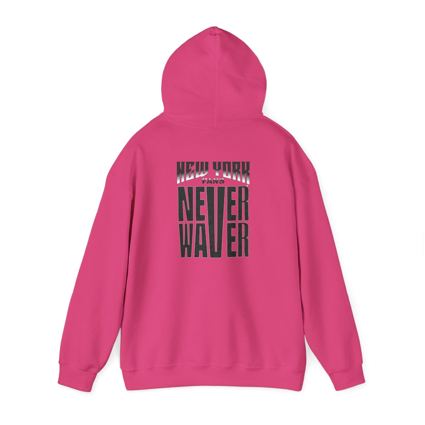 New York Fans Never Waver Unisex Heavy Blend™ Hooded Sweatshirt - Comfort and Style for Everyday Wear - Never Waver