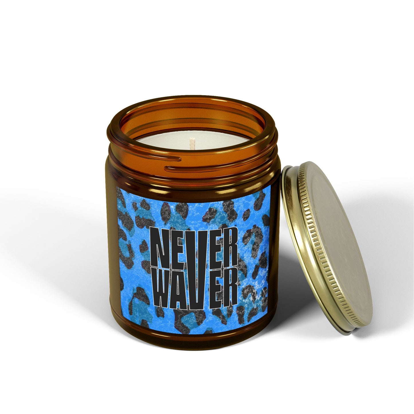 Never Waver Wild Vibes Scented Candles, Coconut Apricot Wax, Eco-Friendly Aromatherapy, Unique Home Decor, Gift for Her, Relaxation Gift - Never Waver