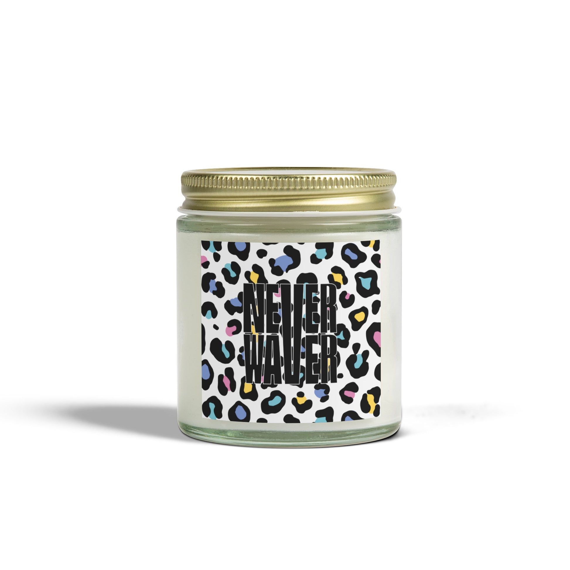 Never Waver Wild Vibes Scented Candles, Coconut Apricot Wax, Eco-Friendly Aromatherapy, Unique Home Decor, Gift for Her, Relaxation Gift - Never Waver