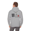 Unisex Heavy Blend™ Hooded Sweatshirt - "Never Waver I'll Bring The Trouble" Inspirational Hoodie - Never Waver