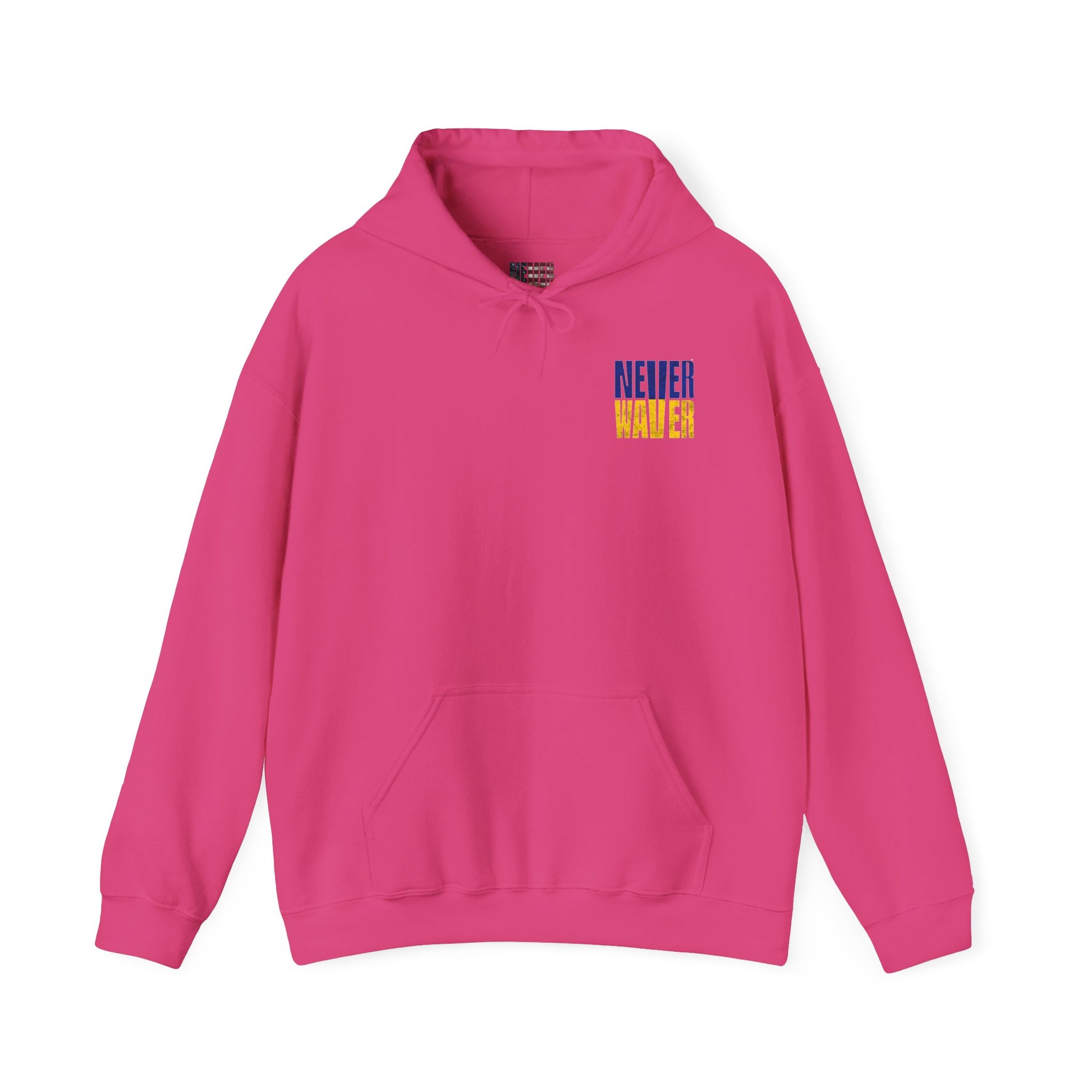 Inspired Unisex Heavy Blend™ Hooded Sweatshirt -Los Angeles Fans NEVER WAVER Graphic - Never Waver