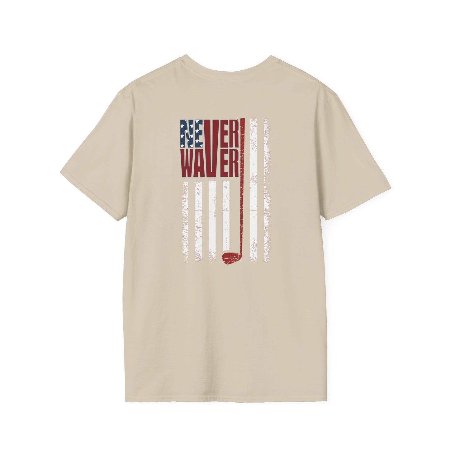 Never Waver Golf Unisex Soft style T-Shirt - Never Waver