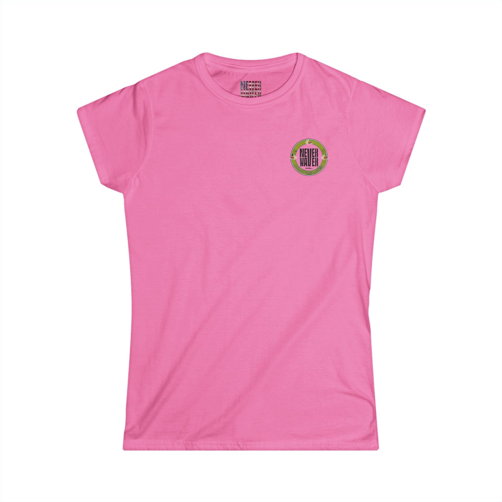 Never Waver Tequila, Tacos, And Friends Women's Soft Style Tee - - Never Waver