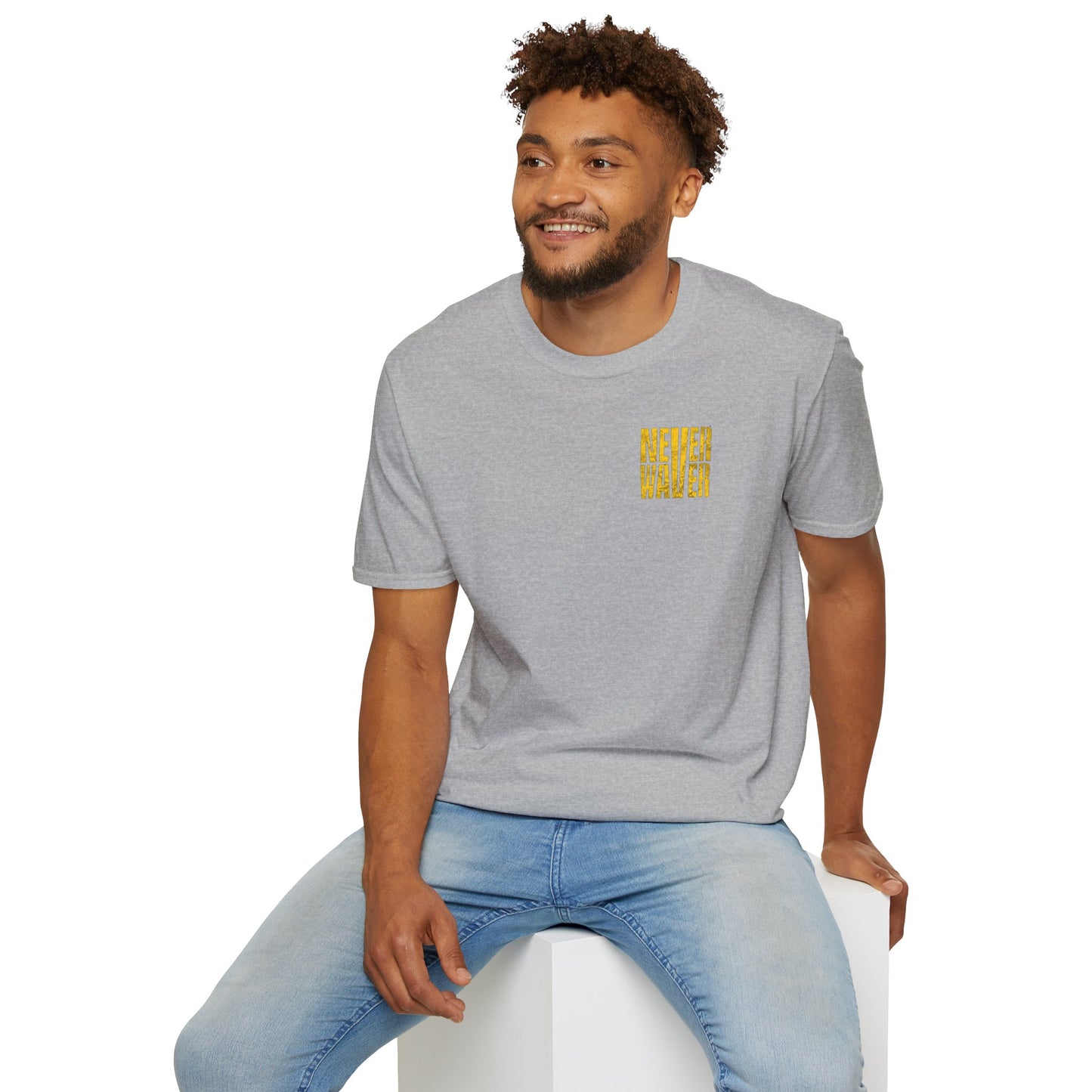 Los Angeles Fans Never Waver Unisex Softstyle T-Shirt - Never Waver