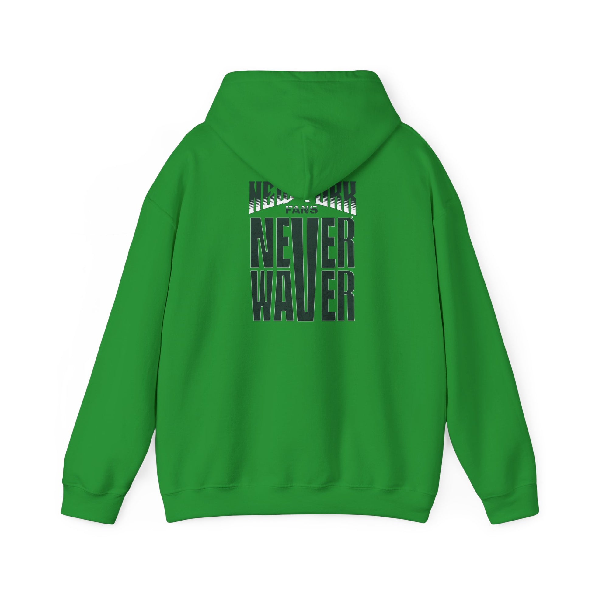 New York Fans Never Waver Unisex Heavy Blend™ Hooded Sweatshirt - Comfort and Style for Everyday Wear - Never Waver
