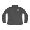 Never Waver Leopard Ladies Quarter-Zip Pullover - Never Waver