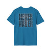 Never Waver” Jesus a bold, eye-catching design that reflects a steadfast faith and confidence in Christ. Unisex Soft style T-Shirt - Never Waver