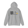 Unisex Heavy Blend™ Hooded Sweatshirt - "Never Waver I'll Bring The Sarcasm" Inspirational Hoodie - Never Waver