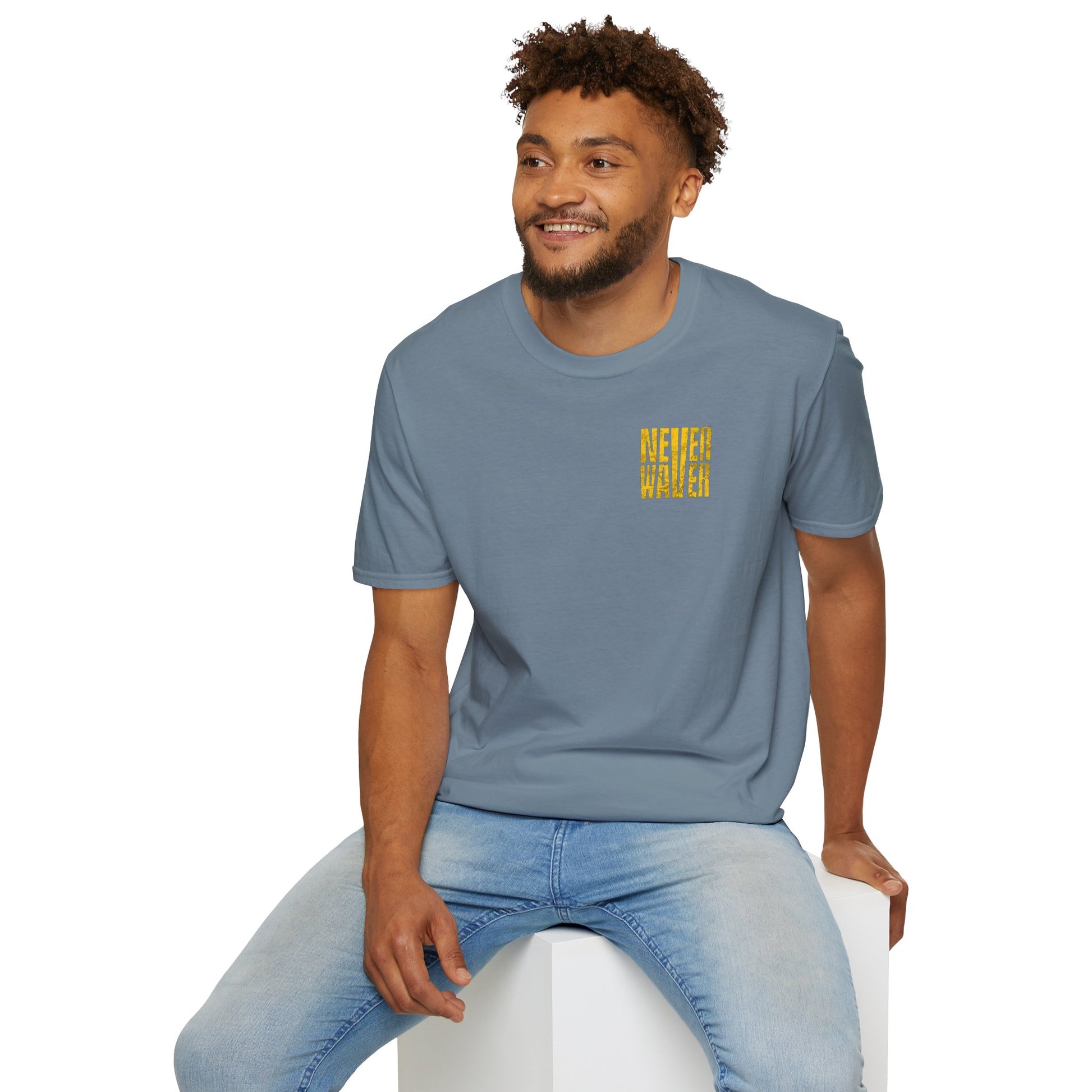 Los Angeles Fans Never Waver Unisex Softstyle T-Shirt - Never Waver