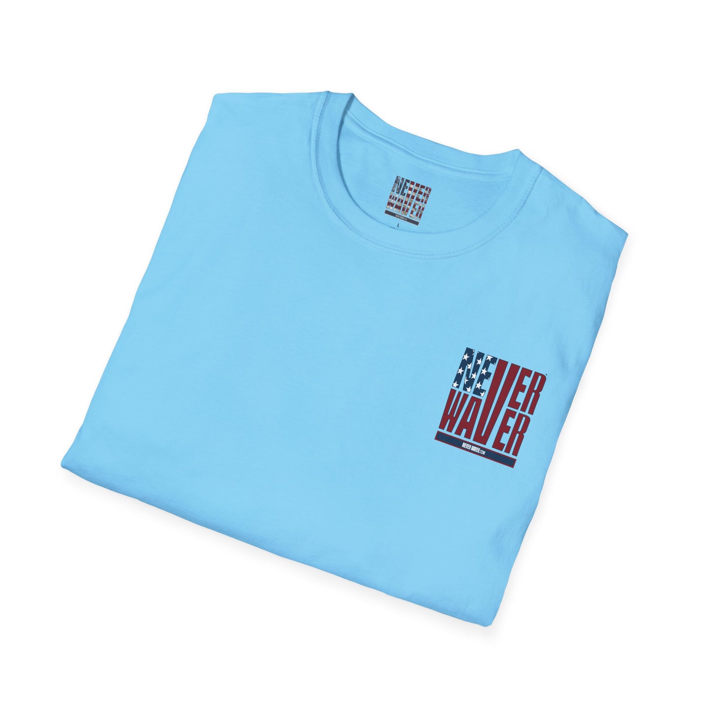 Never Waver Like This Mom Unisex Softstyle T-Shirt - Never Waver