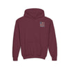 Youth Heavy Blend Hoodie - "America Never Waver " Motivational Sweatshirt - Never Waver