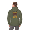 Unisex Heavy Blend™ Hooded Sweatshirt - Washington Fans Never Waver W Leopard Football- Perfect for Sports Fans - Never Waver