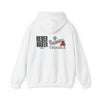 Unisex Heavy Blend™ Hooded Sweatshirt - "Never Waver I'll Bring The Trouble" Inspirational Hoodie - Never Waver