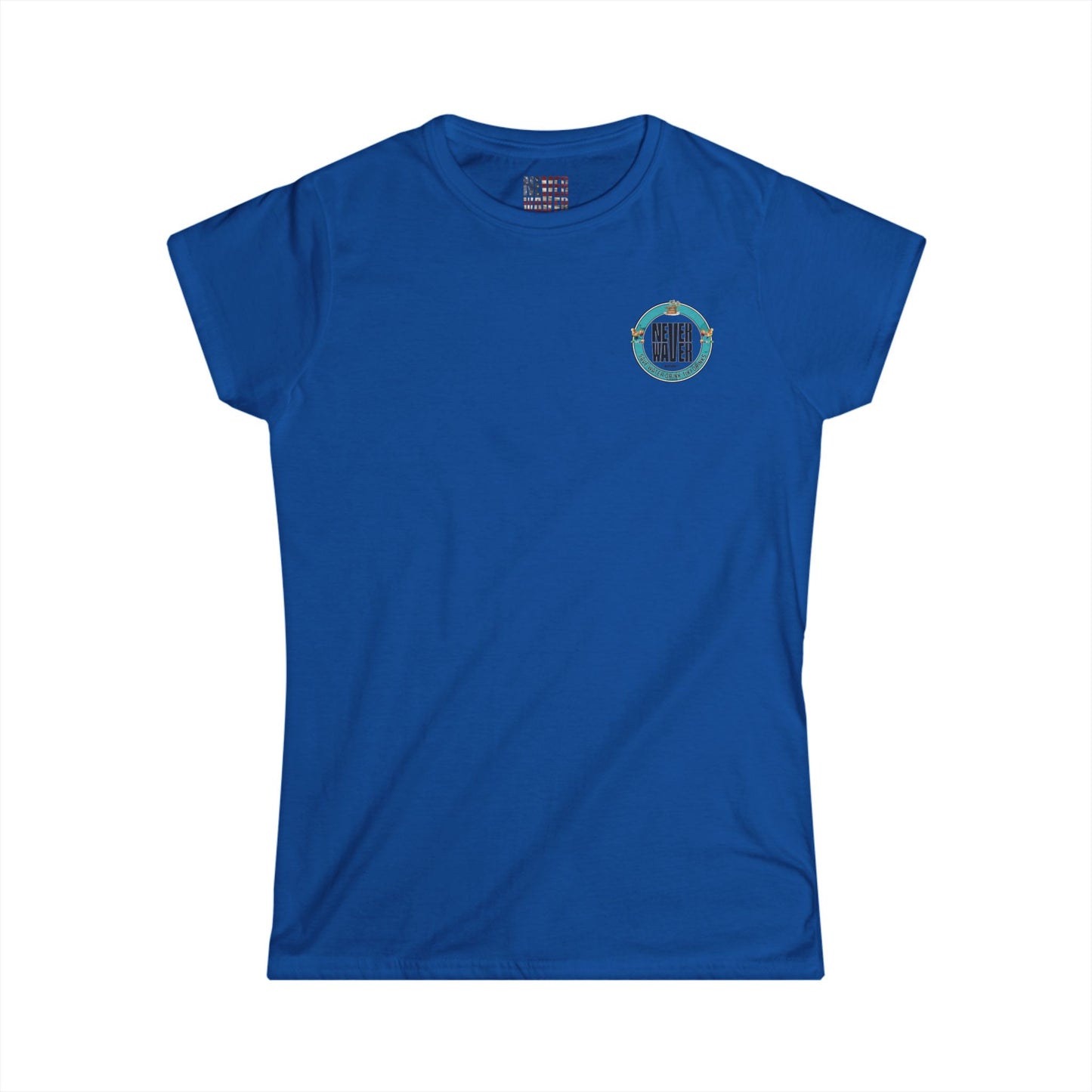 Never Waver Save Water Drink Tiki Drinks Women's Soft Style Tee - - Never Waver