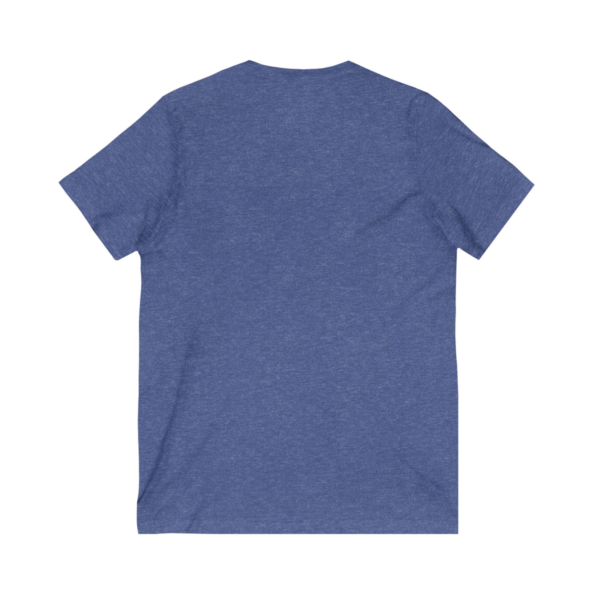 Unisex V-Neck Tee - Never Waver TE: [] TEAMO [X} Tequila T-Shirt - Never Waver
