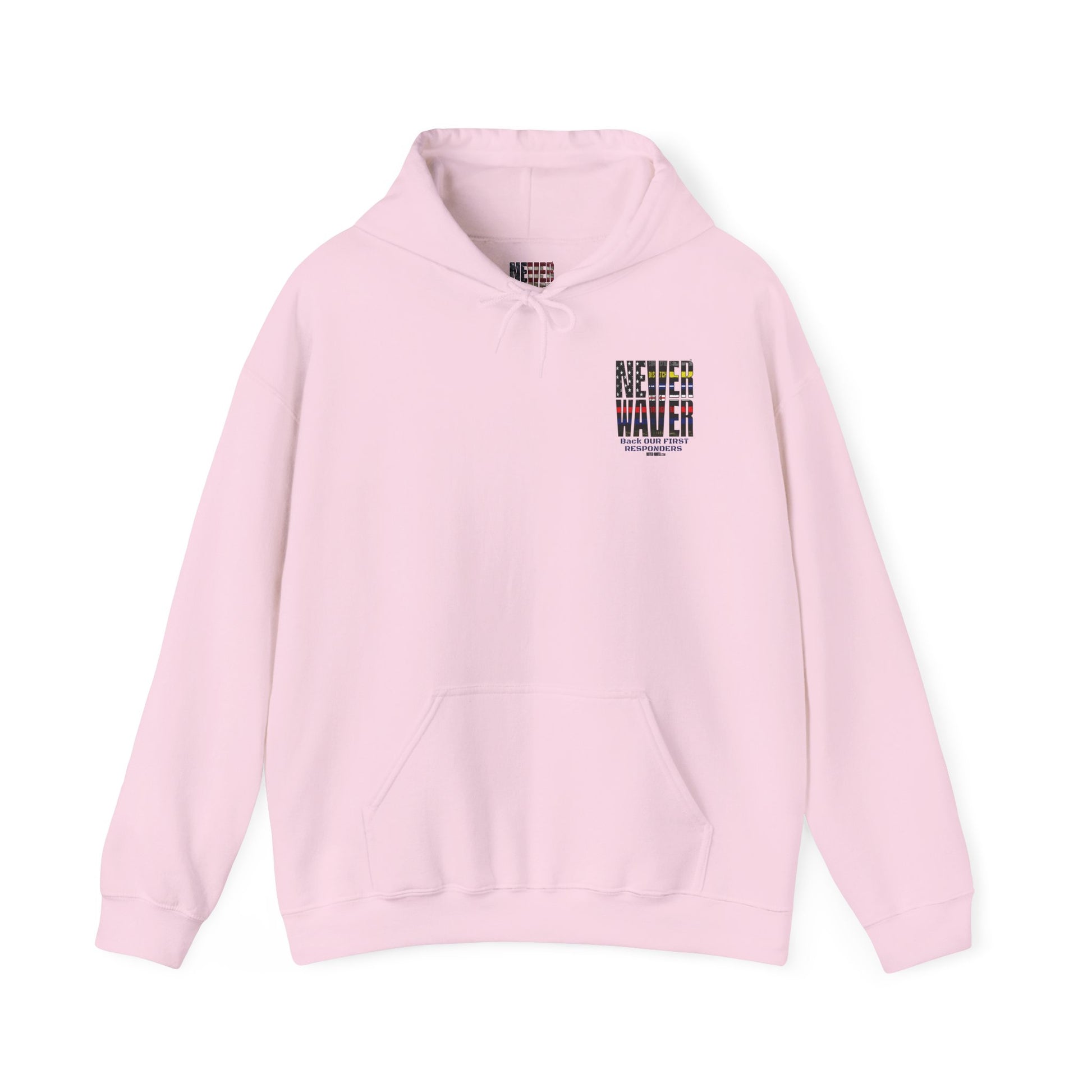 Never Waver Hooded Sweatshirt for First Responders - Never Waver